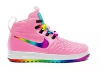 nike air force 1 iii high homme femmes 2020 rainbow  pink